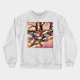 Three Trees in Winter Crewneck Sweatshirt